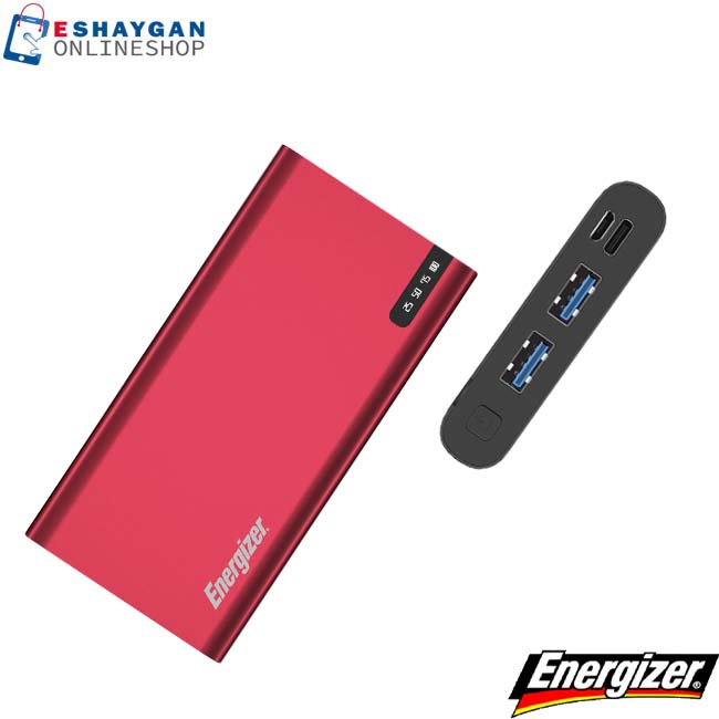 شارژر همراه انرجایزر مدل UE10047PQ ظرفیت 10000 میلیآمپرساعت