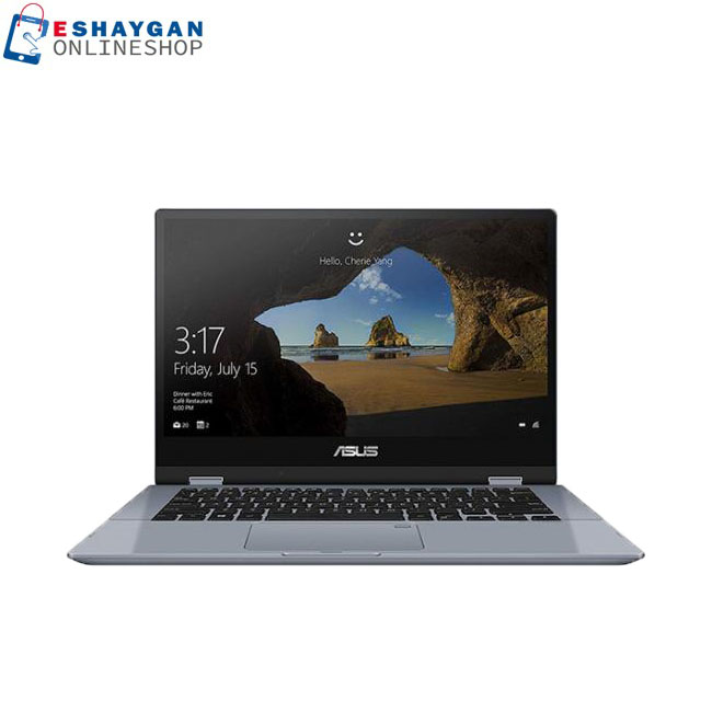 لپ تاپ 14 اینچی ایسوس مدل Vivobook Flip Tp412fa I3 8145u 4gb 128gb 2908